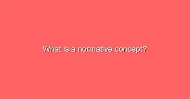 what is a normative concept 8070