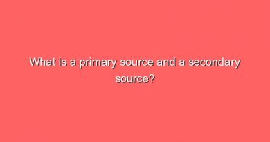 what is a primary source and a secondary source 6965