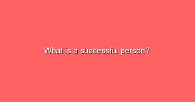 what is a successful person 9728