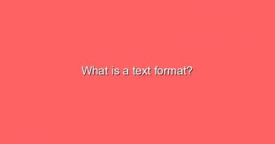what is a text format 11613