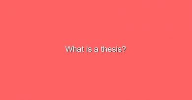 what is a thesis 6296