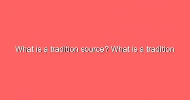what is a tradition source what is a tradition source 9086