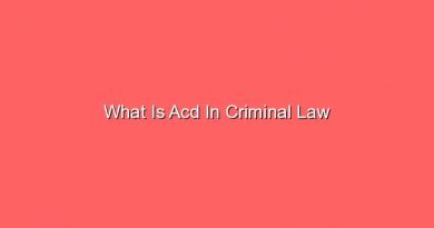 what is acd in criminal law 12477