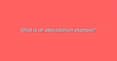 what is an abecedarium example 9293