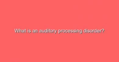 what is an auditory processing disorder 15594