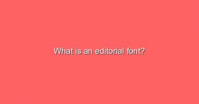 what is an editorial font 10689
