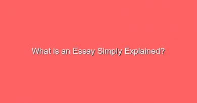 what is an essay simply explained 6714