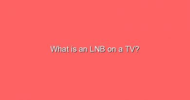 what is an lnb on a tv 8991