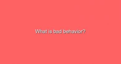 what is bad behavior 7495