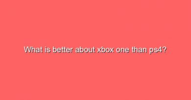 what is better about xbox one than ps4 11070