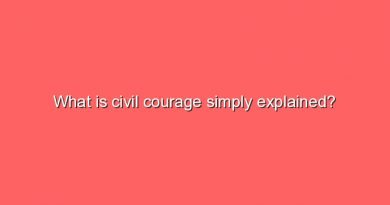 what is civil courage simply explained 10484