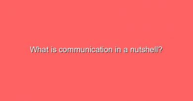 what is communication in a nutshell 7245
