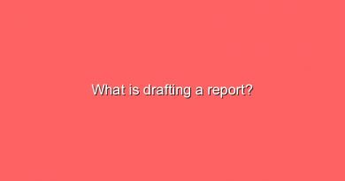 what is drafting a report 9396