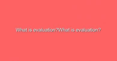what is evaluationwhat is evaluation 11141