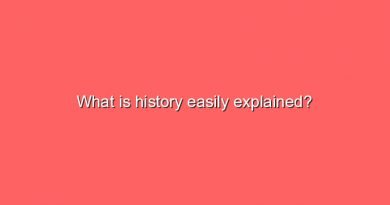 what is history easily explained 8997