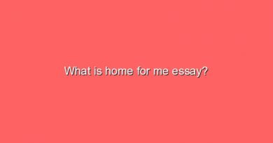 what is home for me essay 8242