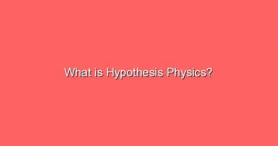 what is hypothesis physics 8422