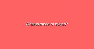what is made of atoms 11206