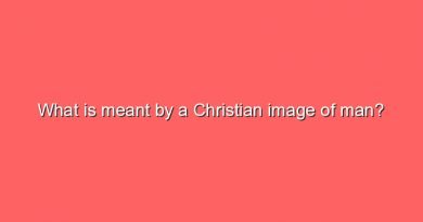 what is meant by a christian image of man 9102