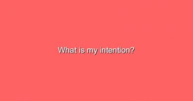 what is my intention 8827