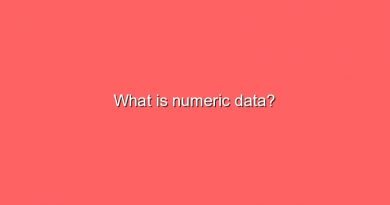 what is numeric data 7628