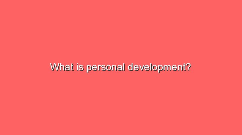 what is personal development 6376