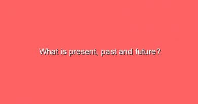 what is present past and future 7839
