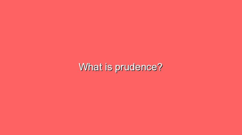 what is prudence 8809