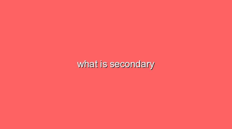 what is secondary 10786