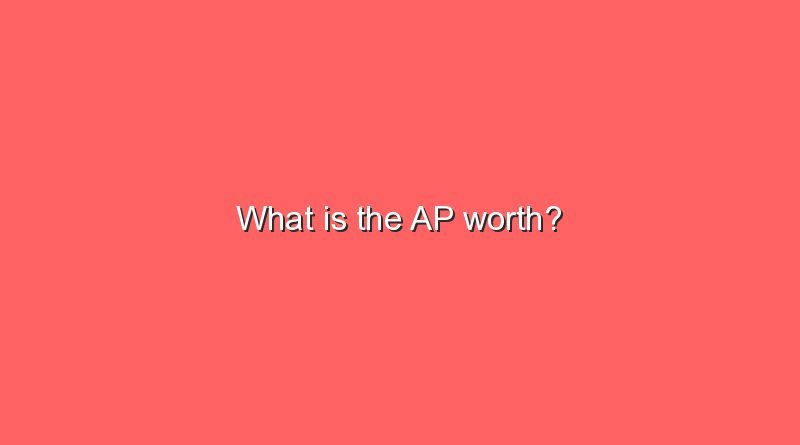 what is the ap worth 10750