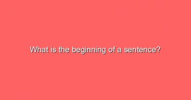 what is the beginning of a sentence 7446