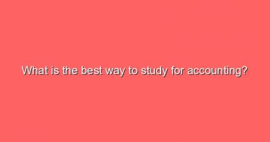 what is the best way to study for accounting 10504