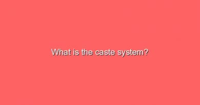 what is the caste system 8634