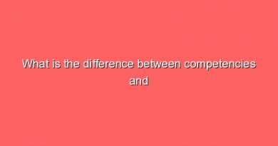what is the difference between competencies and skills 9332