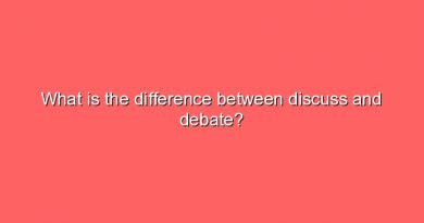what is the difference between discuss and debate 5438
