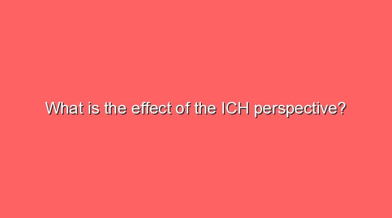 what is the effect of the ich perspective 11071