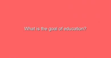 what is the goal of education 7686