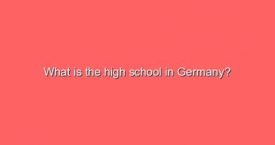 what is the high school in germany 7100