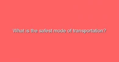 what is the safest mode of transportation 10785