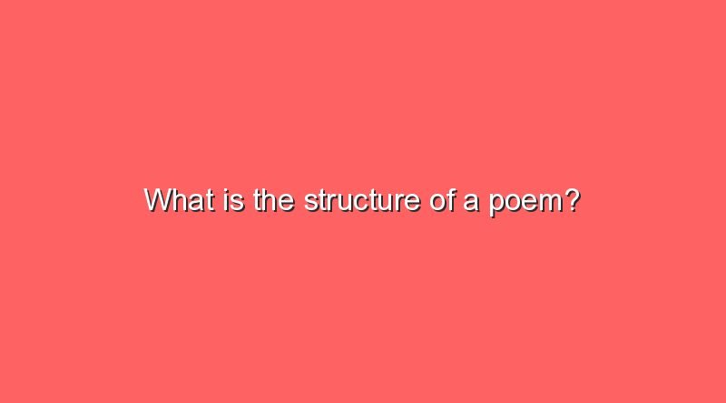 What Is The Structure Of A Poem Sonic Hours