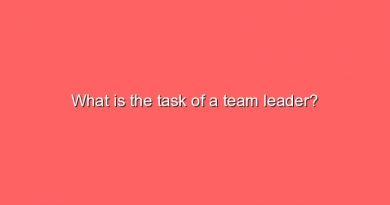 what is the task of a team leader 2 11298