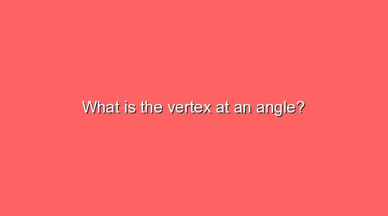 what is the vertex at an angle 10507