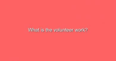 what is the volunteer work 10657