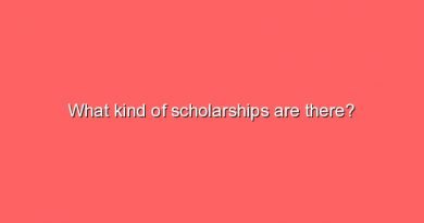 what kind of scholarships are there 7090