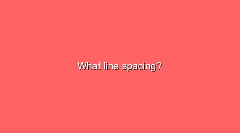 what line spacing 7887