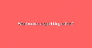 what makes a good blog article 10049