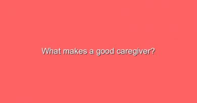 what makes a good caregiver 9452