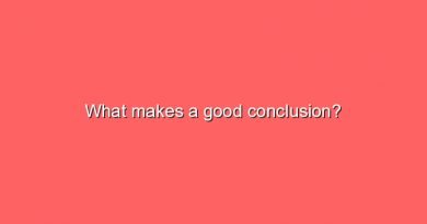 what makes a good conclusion 7352
