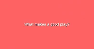 what makes a good play 11472