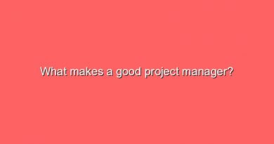 what makes a good project manager 9692